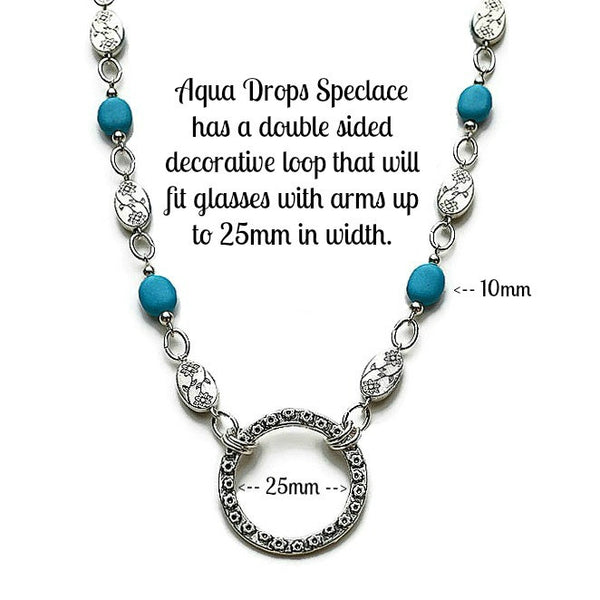 AQUA BLOOM GLASSES CHAIN  - SPECLACE