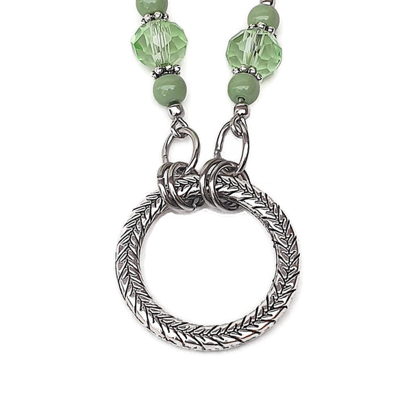 SPRING GREEN GLASSES CHAIN