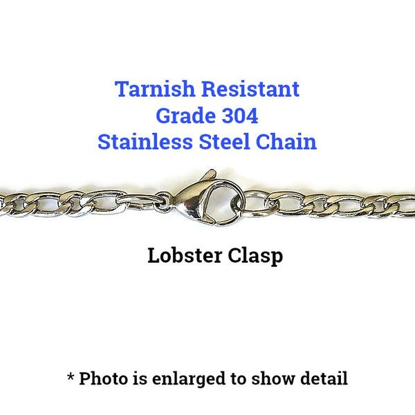 EBONY LANYARD Grade 304 (Stainless Steel Chain)  - SPECLACE