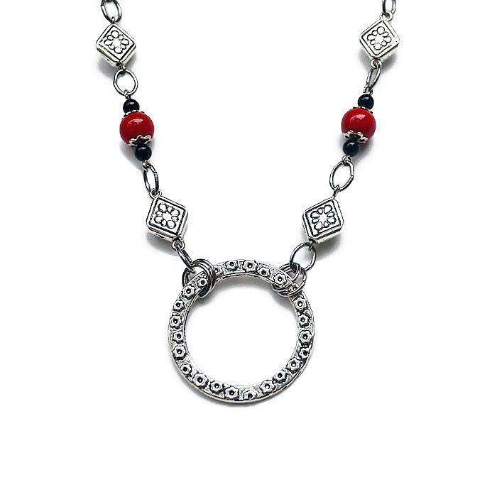 LADYBUG LANYARD (Stainless Steel Chain)  - SPECLACE