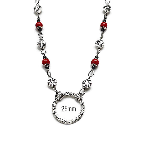 LADYBUG LANYARD (Stainless Steel Chain)  - SPECLACE