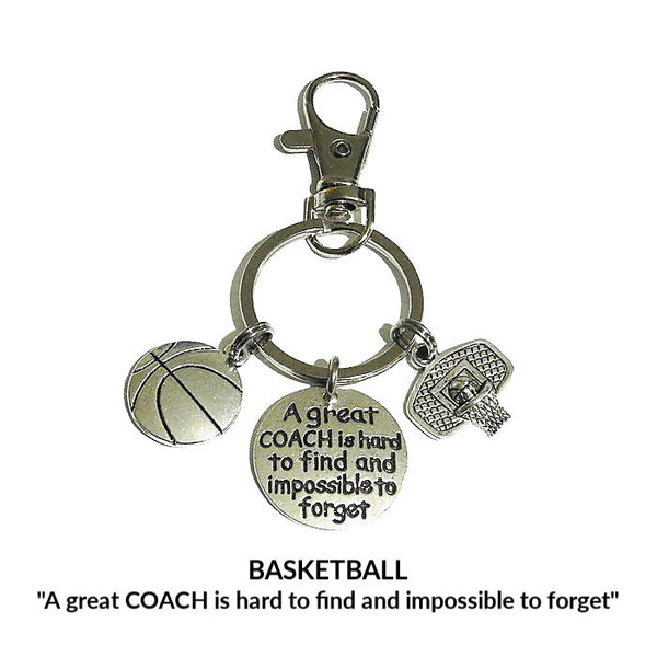 GIFTS FOR BASKETBALL COACHES KEYCHAIN  - SPECLACE