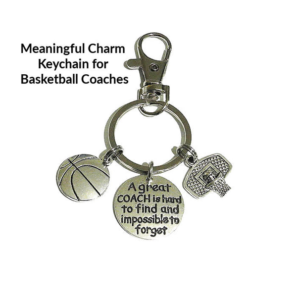 GIFTS FOR BASKETBALL COACHES KEYCHAIN  - SPECLACE