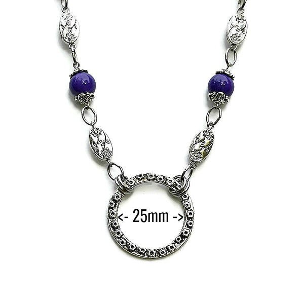 DEEP PURPLE SPECLACE (Stainless Steel Chain)  - SPECLACE