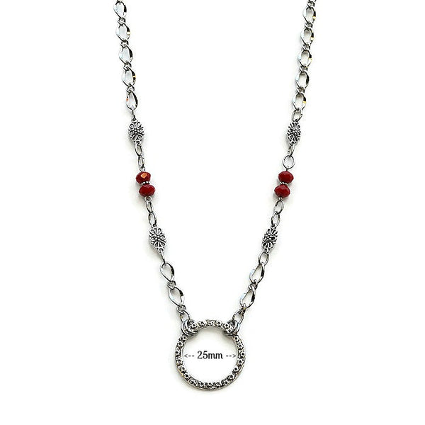 DEEP RED GLASSES CHAIN  - SPECLACE