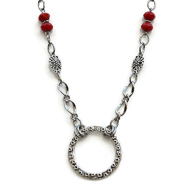 DEEP RED GLASSES CHAIN  - SPECLACE