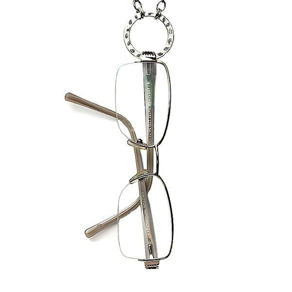 LOVELY IN WHITE GLASSES CHAIN (Stainless Steel Chain)  - SPECLACE