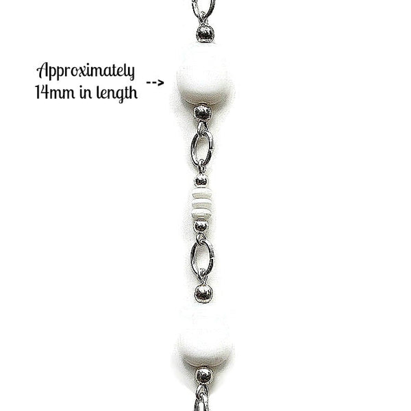 GLOWING IN WHITE SPECLACE (Stainless Steel Chain)  - SPECLACE