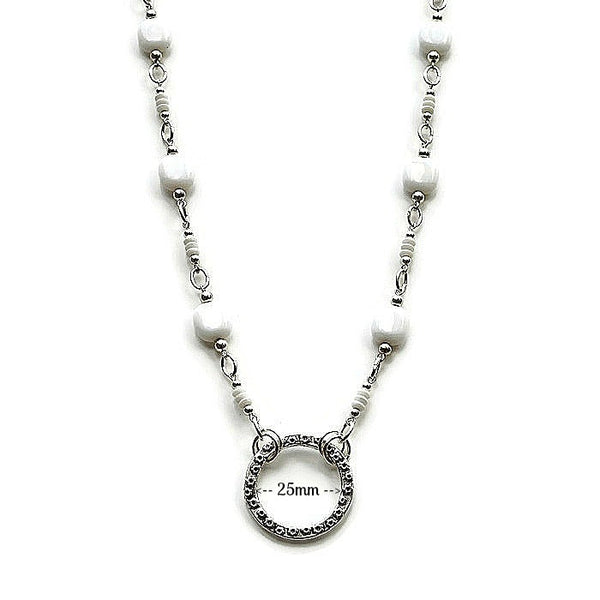 GLOWING IN WHITE SPECLACE (Stainless Steel Chain)  - SPECLACE