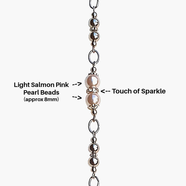 LIGHTLY PINK SPECLACE (Stainless Steel Chain)