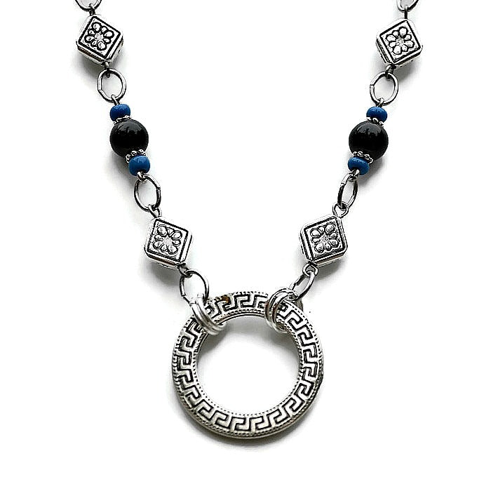 Blue steel chain hot sale