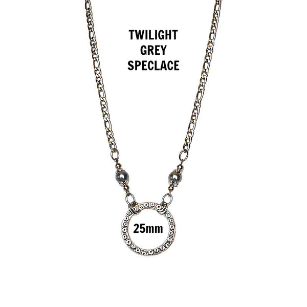 TWILIGHT GREY SPECLACE (Stainless Steel Chain)
